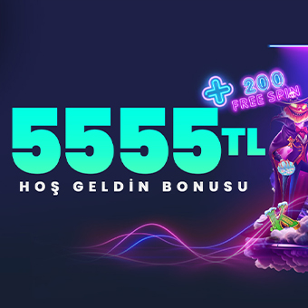 BirCasino 5555 TL Casino Hoş Geldin Bonusu + 200 Free Spin